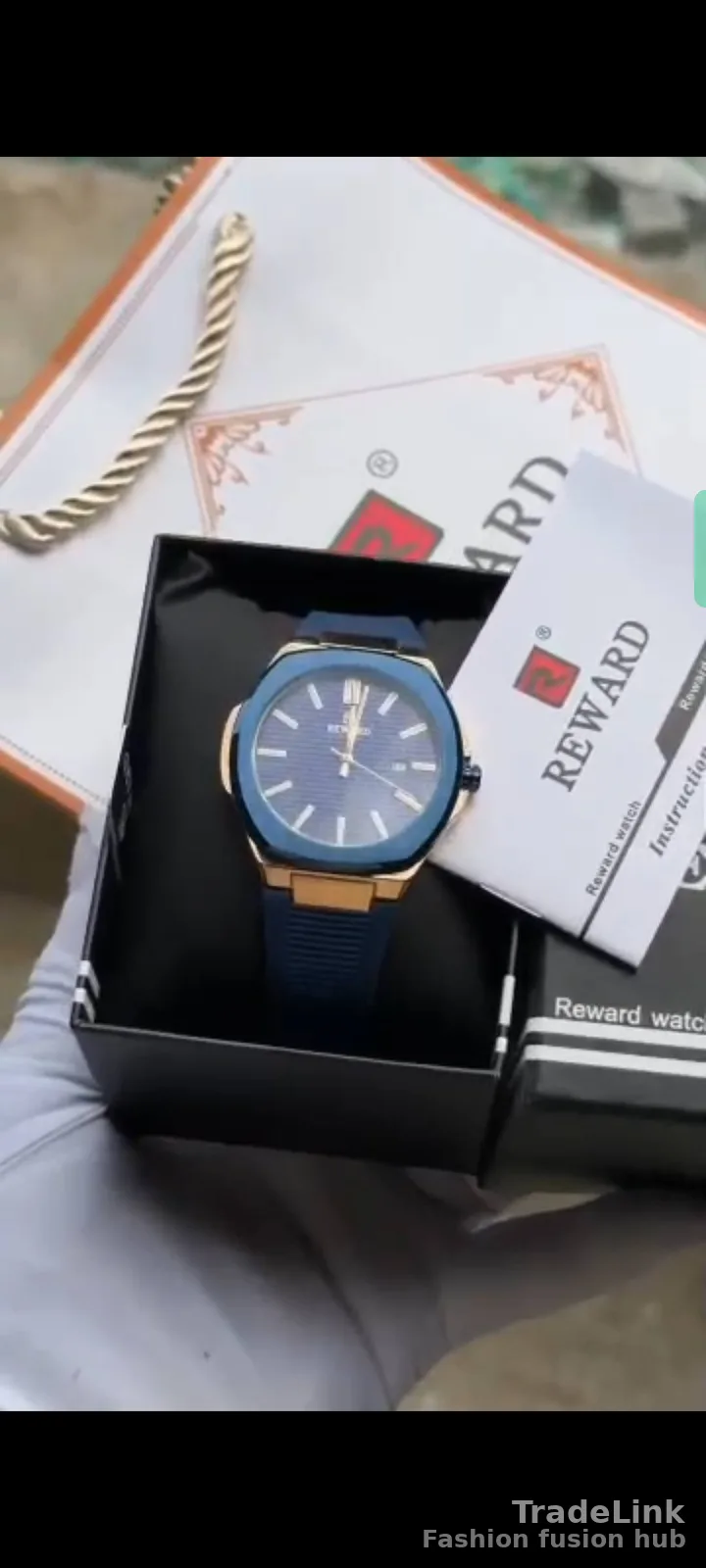 REWARD Prime Quartz Men's Watch (Model RD632829M). 2