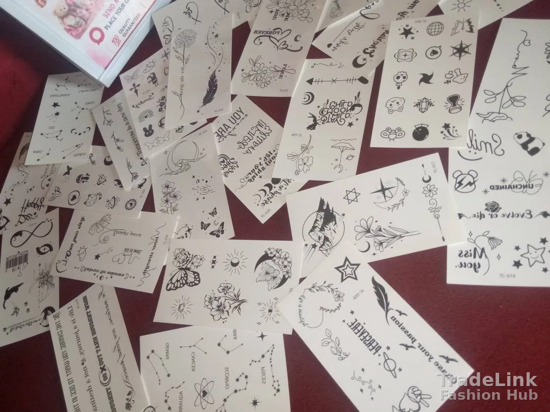 Temporary tattoos
