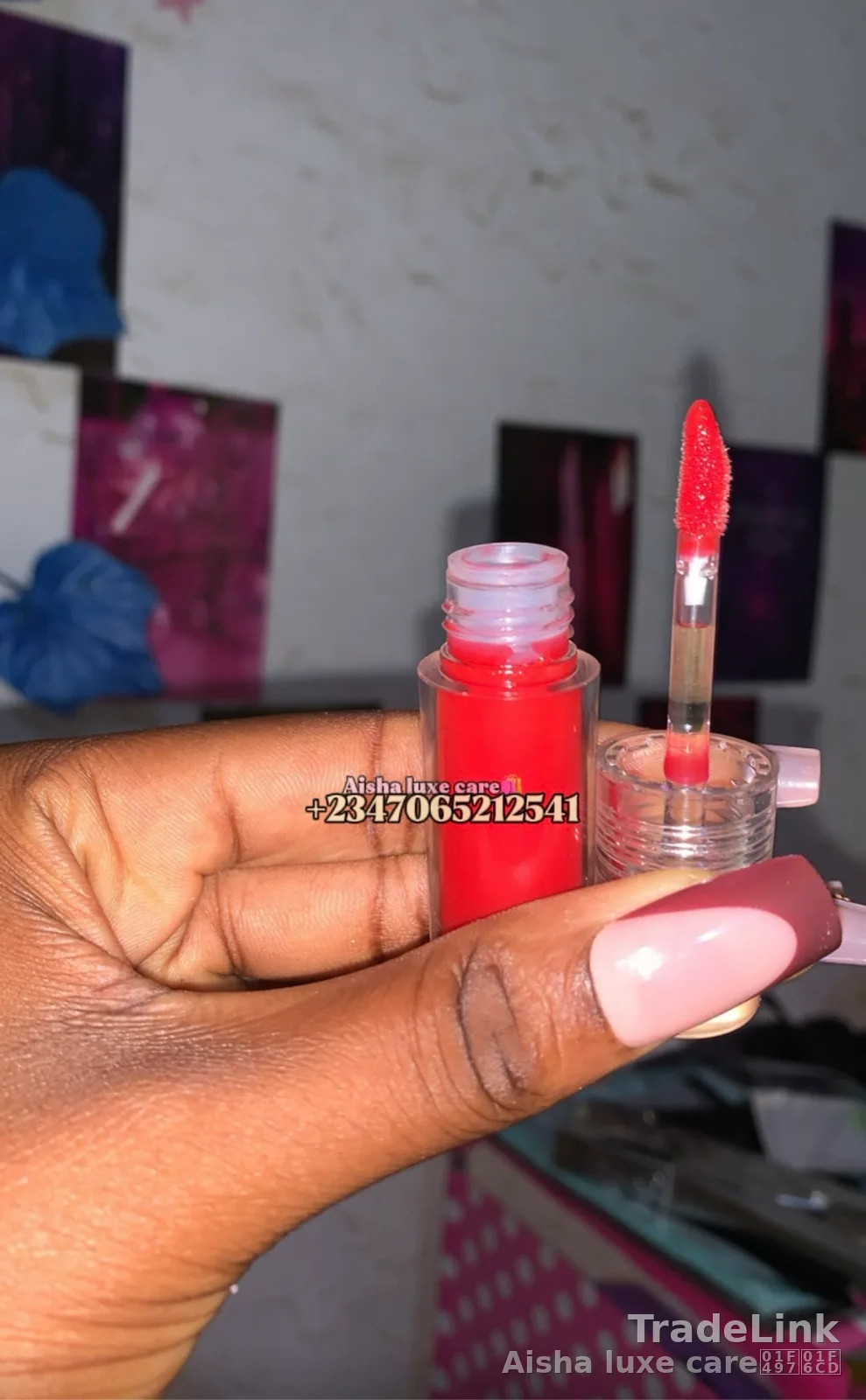 Red gloss🌸