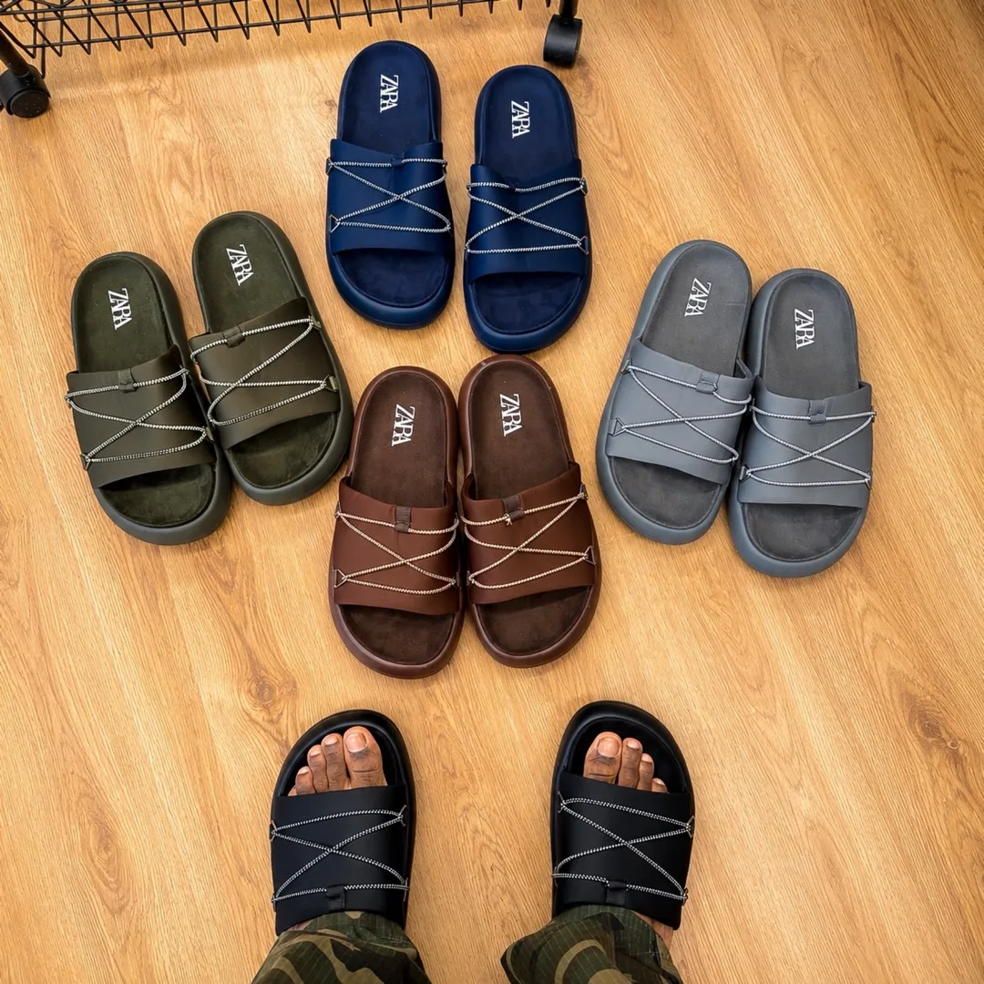 Leather slide 2