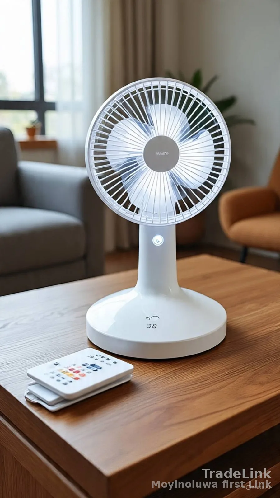Table solar fan 3