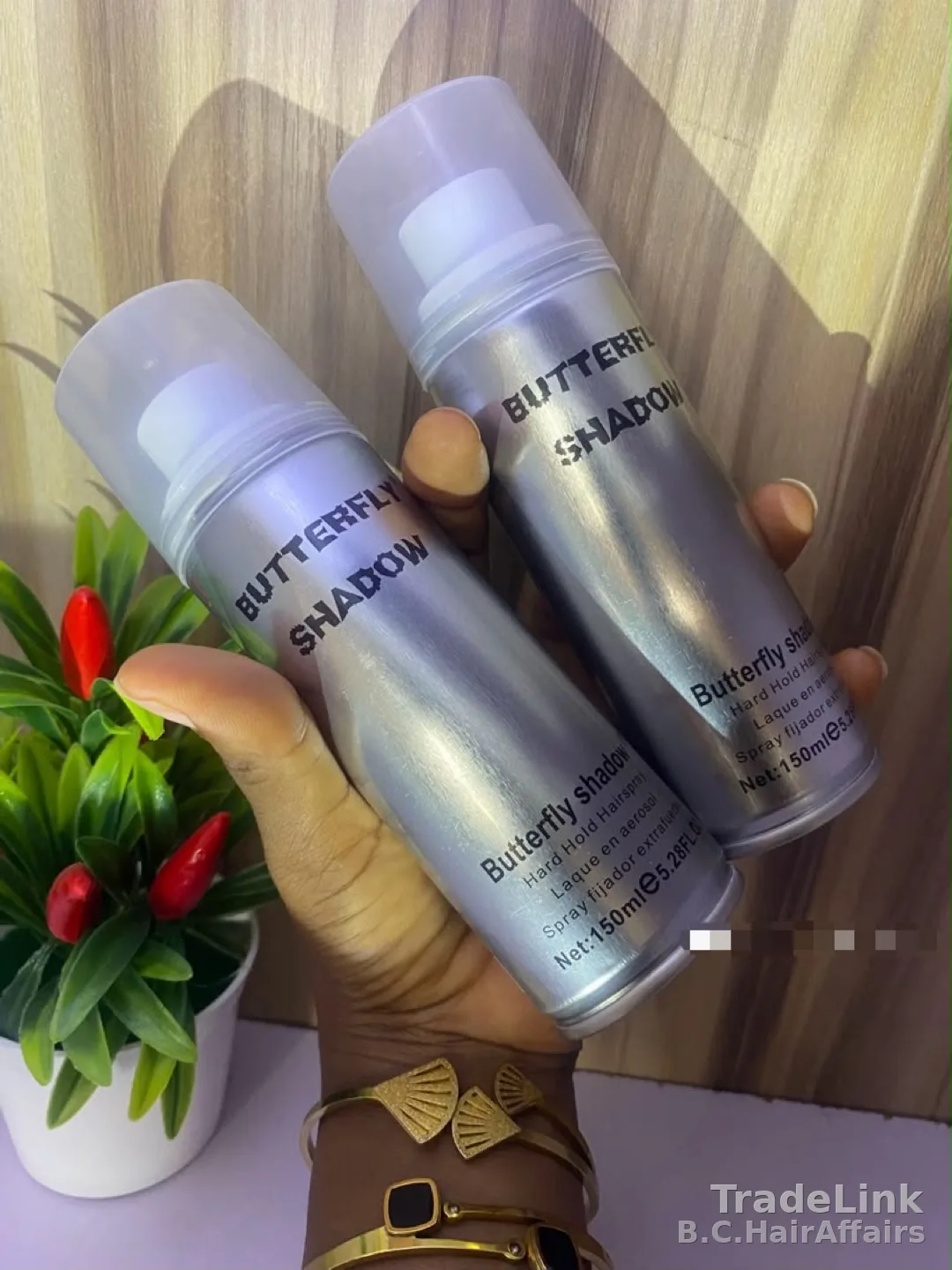 Butterfly Shadow Holding Spray Restyle. Re-hold. Re-wear.
