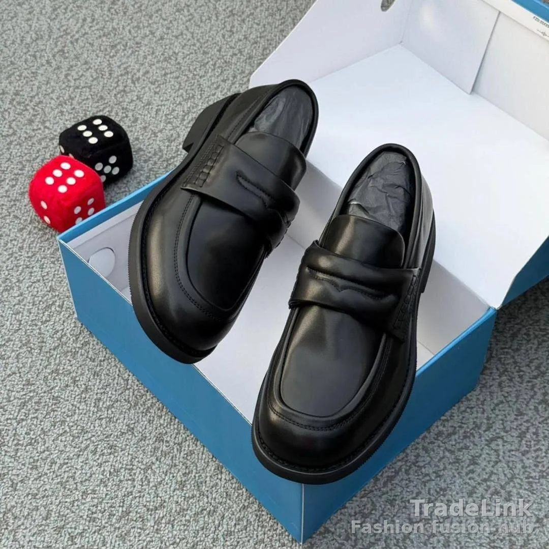 premium Classic Leather Penny Loafers