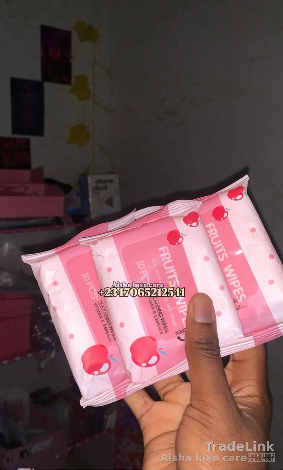 Wet wipes🥹🌸