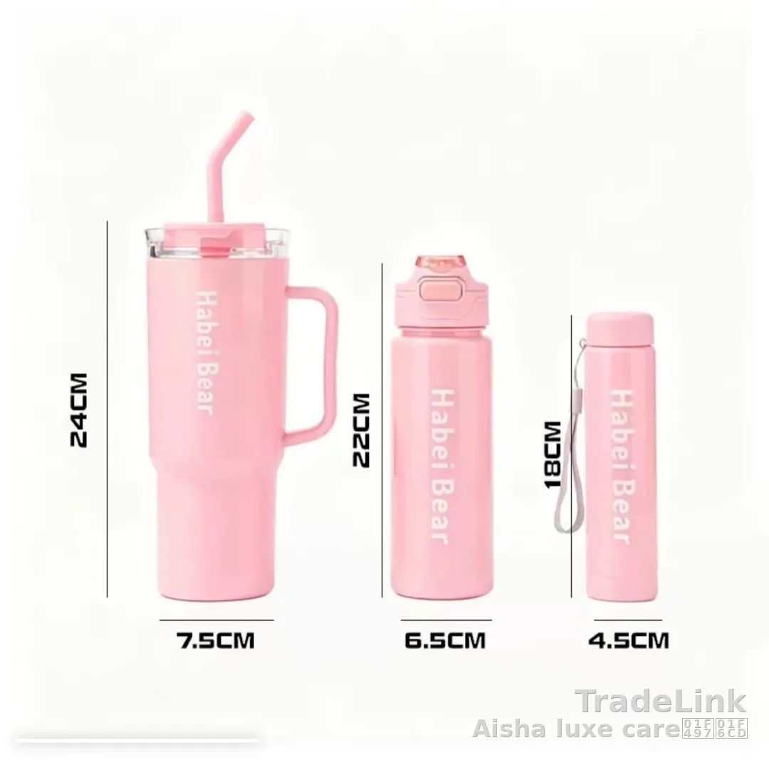 Pink bottle🤍🎀 - 24cm/ 7.5cm 1