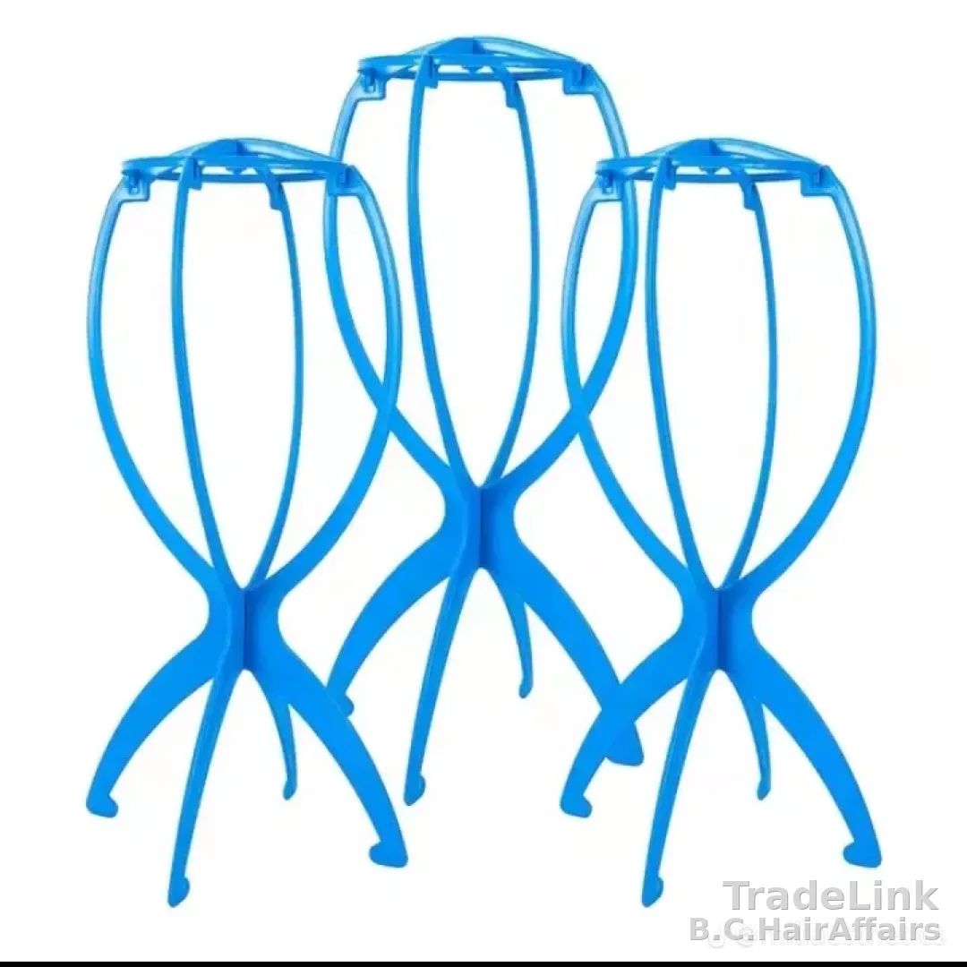 Plastic wig stand 3