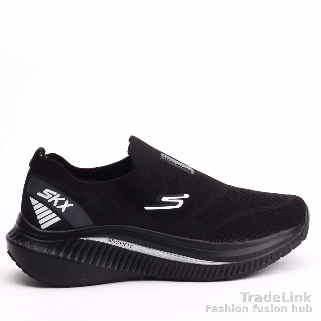 Skechers ArchFit Slip-On Knit Walking Sneakers
