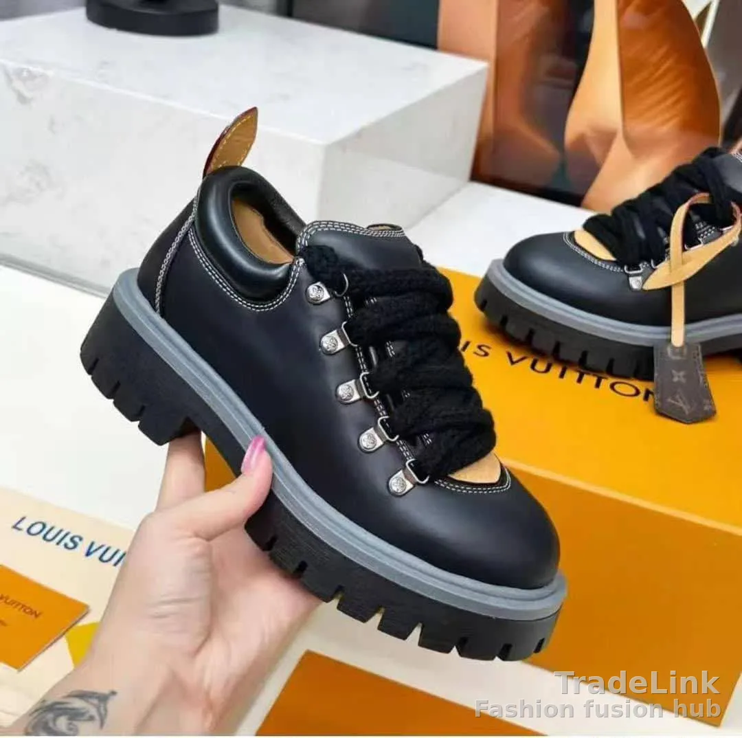 Louis Vuitton Chunky Lug-Sole Boot Sneakers