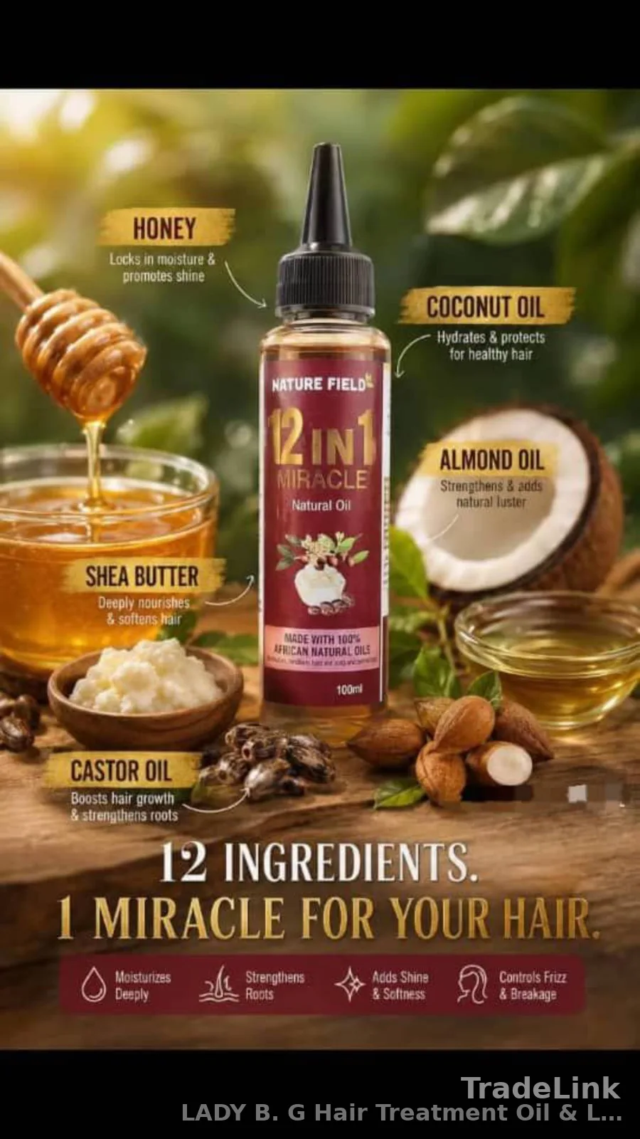 12 in 1 Miracle Natural Oil πͺ three set for this price 4