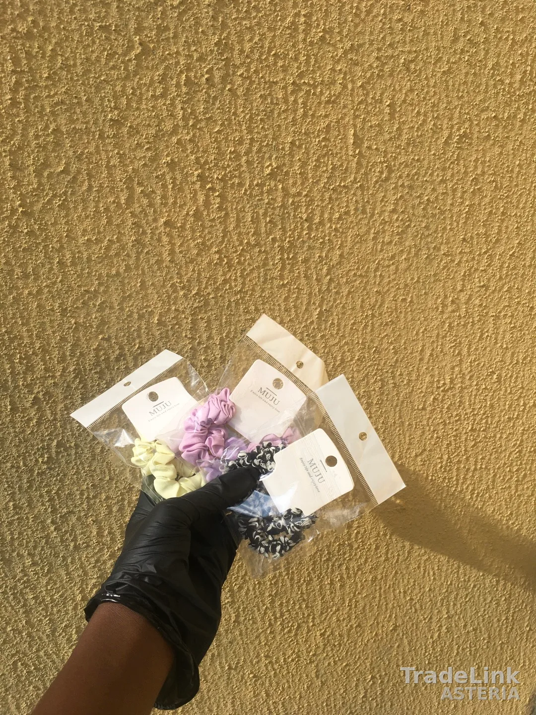 Fancy hair scrunchie