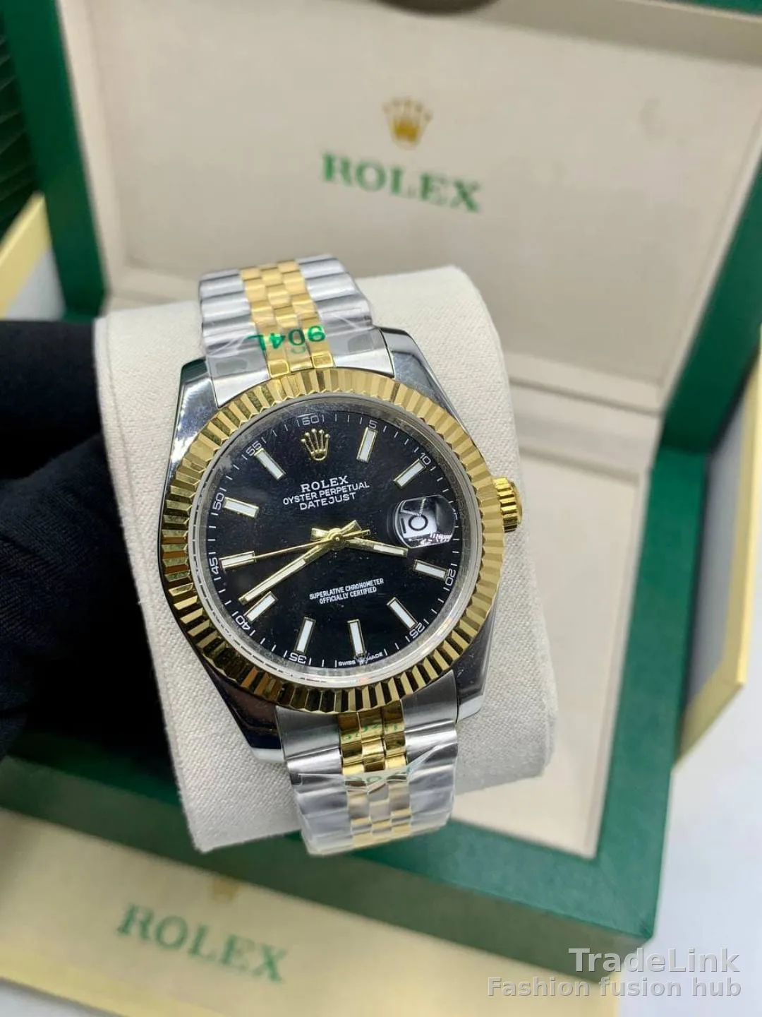Rolex Datejust 41 "Wimbledon" Two-Tone Edition 2